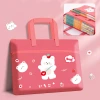 Oxford cloth tutorial bags for primary school students, wholesale handbags for children, tutorial bags, large canvas bags, storage bags Specification image